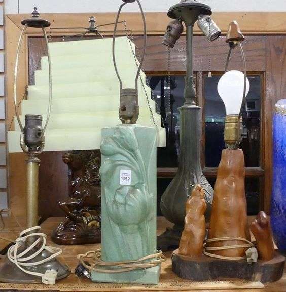 5 TABLE LAMPS