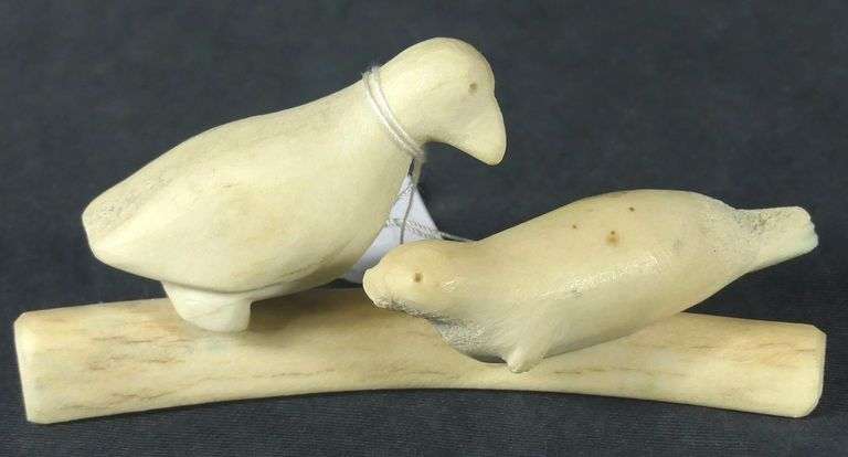 INUIT BONE CARVING