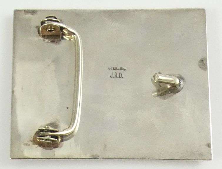 HANDCRAFTED SILVER BUCKLE