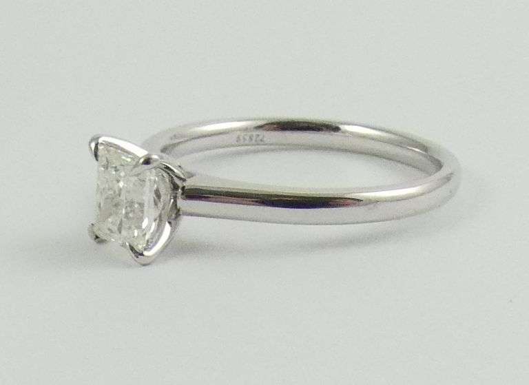 PRINCESS DIAMOND SOLITAIRE RING