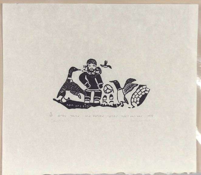 TWO KANAYOOK POVUNGITUK PRINTS
