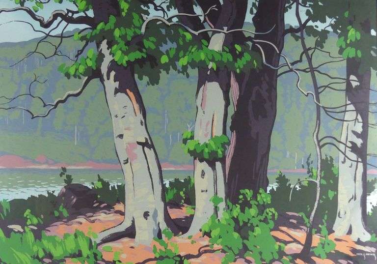FREDERICK S. HAINES SILKSCREEN