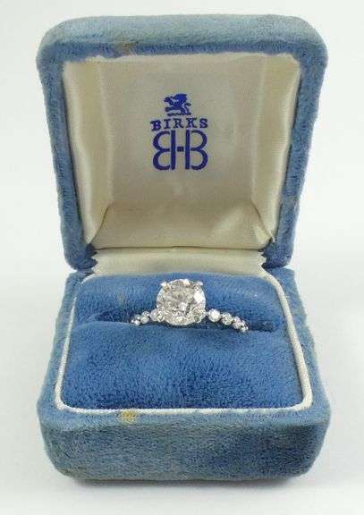 LADIES TWO-CARAT DIAMOND SOLITAIRE