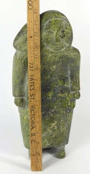 LARGE INUIT STONE CARVING