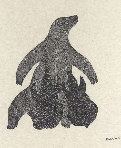 HELEN KALVAK STENCIL PRINT