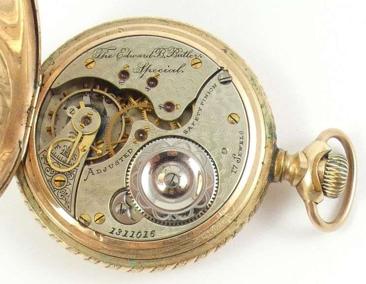 HUNTING CASE POCKET WATCH