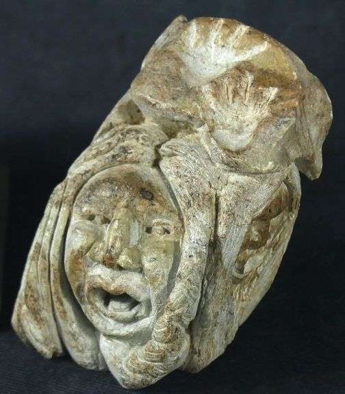 TWO INDIGENOUS STONE CARVINGS