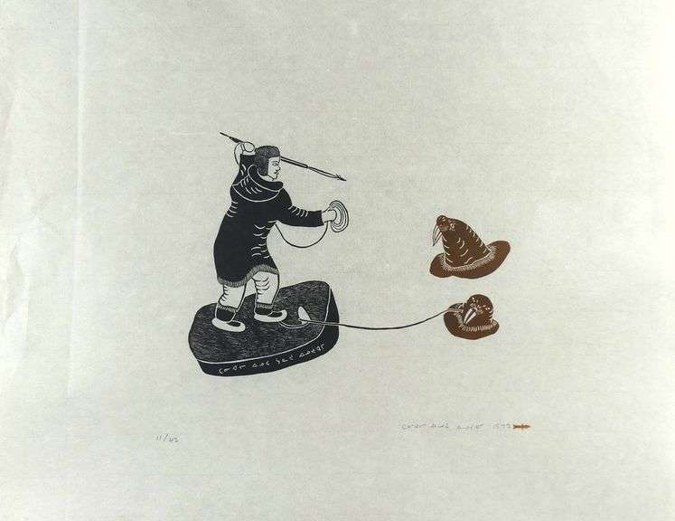 TWO INUIT PRINTS