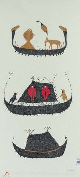 TWO 1978 CAPE DORSET LITHOGRAPHS