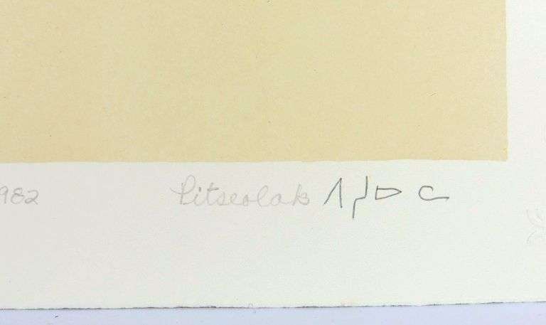 PITSEOLAK LITHOGRAPH