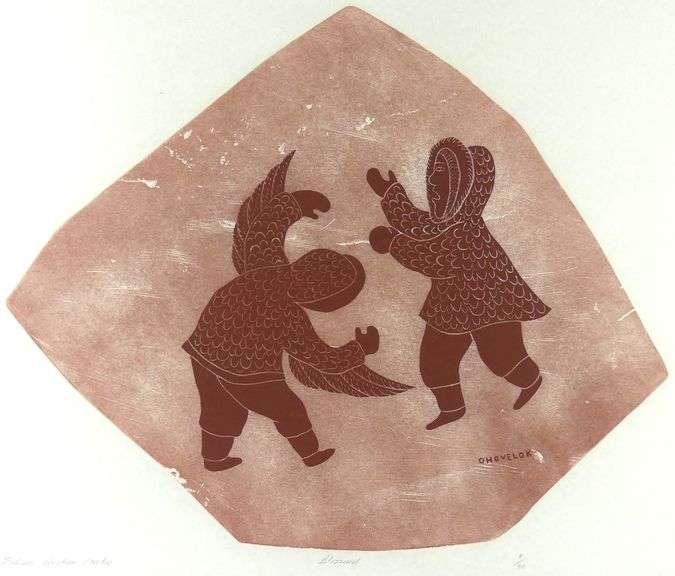 TWO INUIT PRINTS