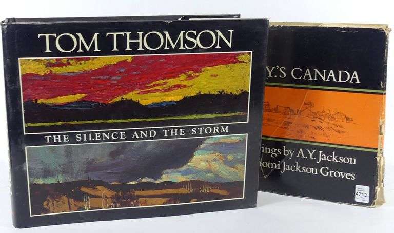 TOM THOMSON & A.Y. JACKSON ART BOOKS