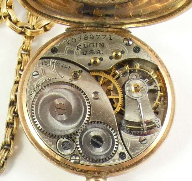 ANTIQUE WATCH ON CHAIN