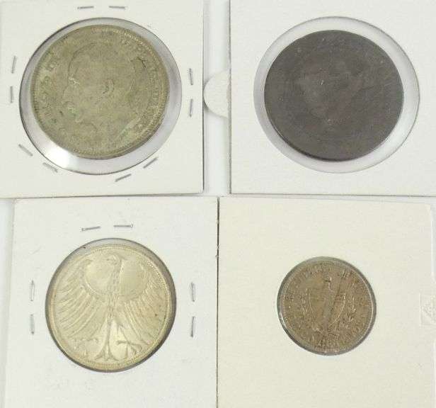 8 WORLD COINS