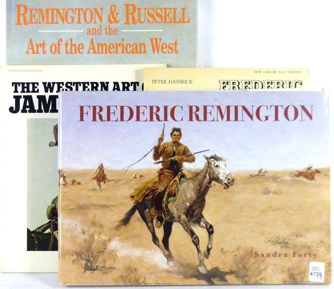 REMINGTON & JAMES BAMA ART BOOKS