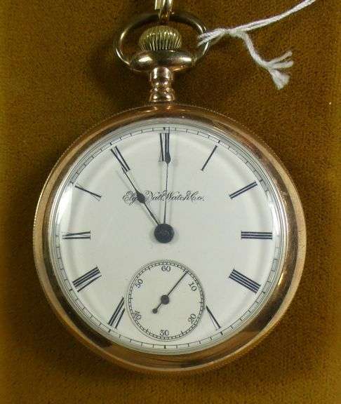 POCKET WATCH & CHAIN