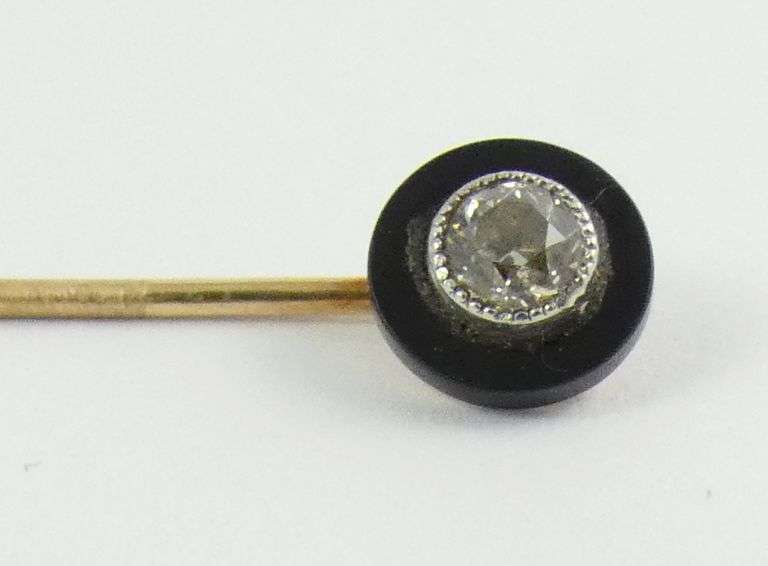ANTIQUE DIAMOND STICK PIN