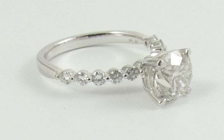 LADIES TWO-CARAT DIAMOND SOLITAIRE