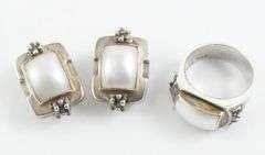 RING AND PAIR EARRINGS