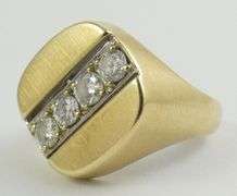 GENTLEMEN'S DIAMOND RING