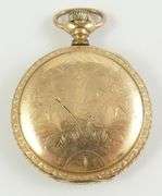 HUNTING CASE POCKET WATCH