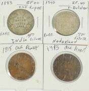 8 WORLD COINS