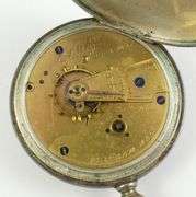 ANTIQUE STERLING SILVER POCKET WATCH