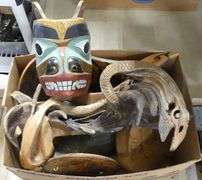 WOODEN WARE, NATIVE ART