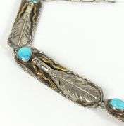 JAMI TWO FEATHERS NAVAJO NECKLACE