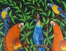 LARGE OIL ON CANVAS