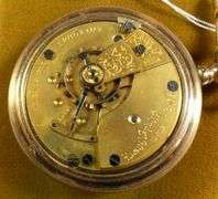 POCKET WATCH & CHAIN