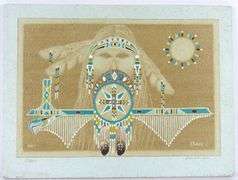SAND PAINTING BY HENRY LETENDRE