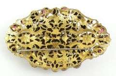 ANTIQUE FILIGREE BROOCH
