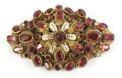 ANTIQUE FILIGREE BROOCH