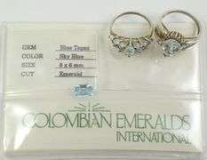 TOPAZ GEMSTONE & RINGS