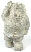 LARGE SOAPSTONE CARVING BY JEETALOO AKULUKJUK