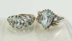 TOPAZ GEMSTONE & RINGS