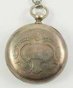 ANTIQUE STERLING SILVER POCKET WATCH