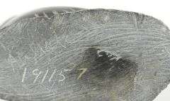 THREE INUIT STONE CARVINGS INCLUDING SYOLLIE AWP