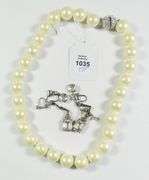 NECKLACE, EARRINGS
