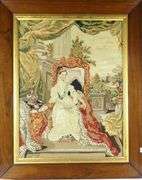 19TH CENTURY QUEEN VICTORIA TAPESTRY