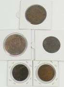 5 COINS & TOKENS