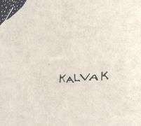 HELEN KALVAK STENCIL PRINT