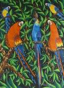 LARGE OIL ON CANVAS