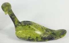 THREE INUIT STONE CARVINGS