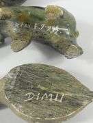 FOUR INUIT CARVINGS