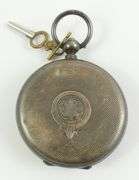 ANTIQUE KEY-WIND POCKET WATCH