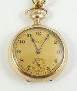 ANTIQUE WATCH ON CHAIN