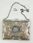 ANTIQUE SILVER PURSE