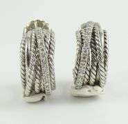 DAVID YURMAN DIAMOND EARRINGS